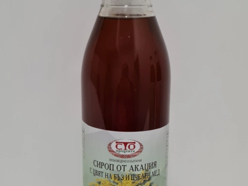 White Elder Syrup with honey 1000 ml./6