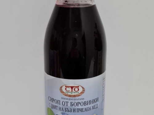 Elderberry and Blueberry Syrup with Honey 1000 ml / 6