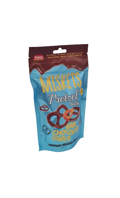 Pretzels with chocolate Packel 80g/12