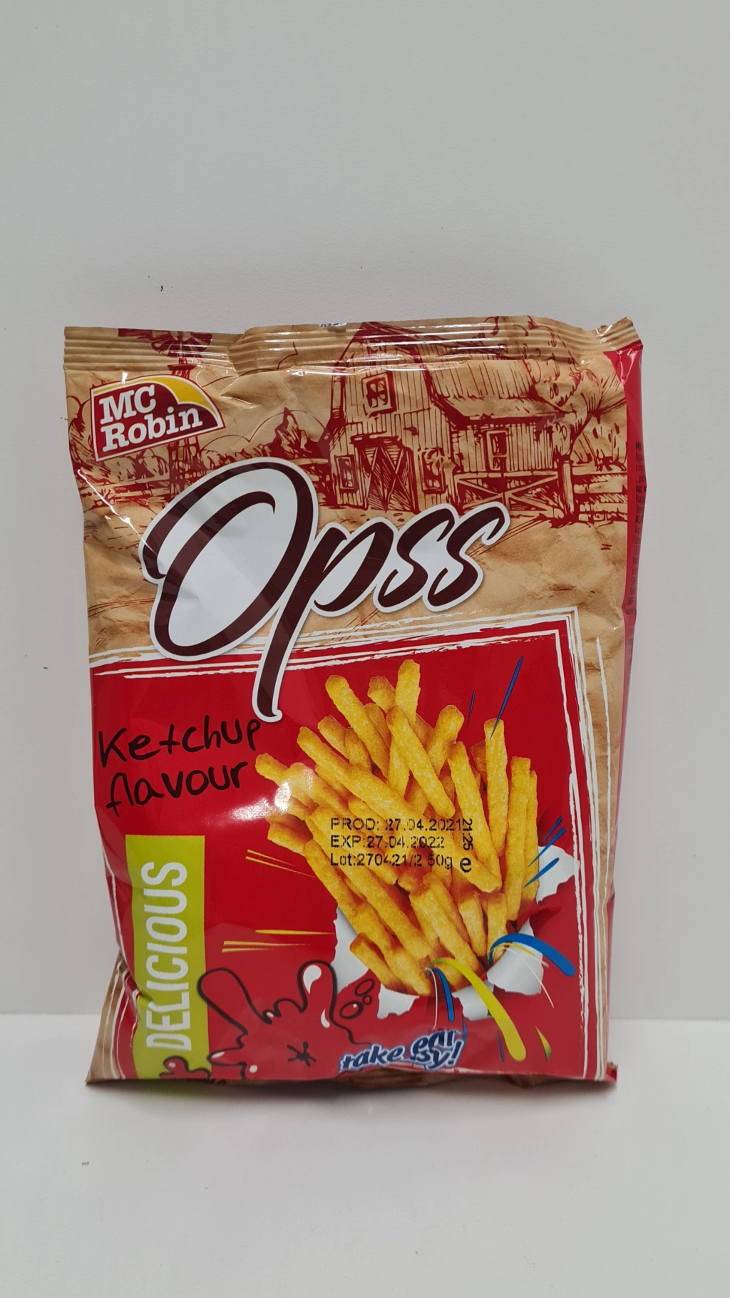 Fries with ketchup Opss - 32 pcs.