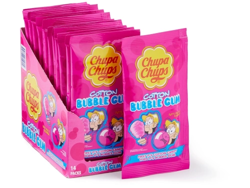 Захарен памук ДЪВКА Chupa Chups 11 гр. - 12 бр.