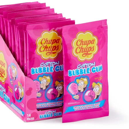 Захарен памук ДЪВКА Chupa Chups 11 гр. - 12 бр.