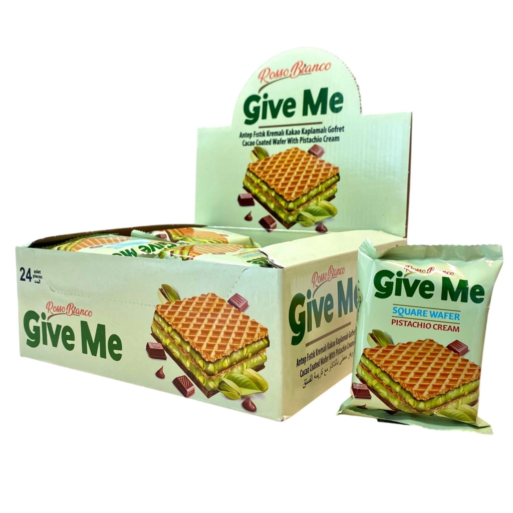 Вафла с дубайски шоколад GIVE ME - 24 бр./6