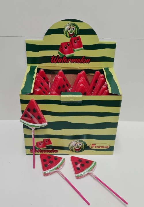 Lollipop phenomenon Maxi Watermelon 36 g 24 pcs / 8